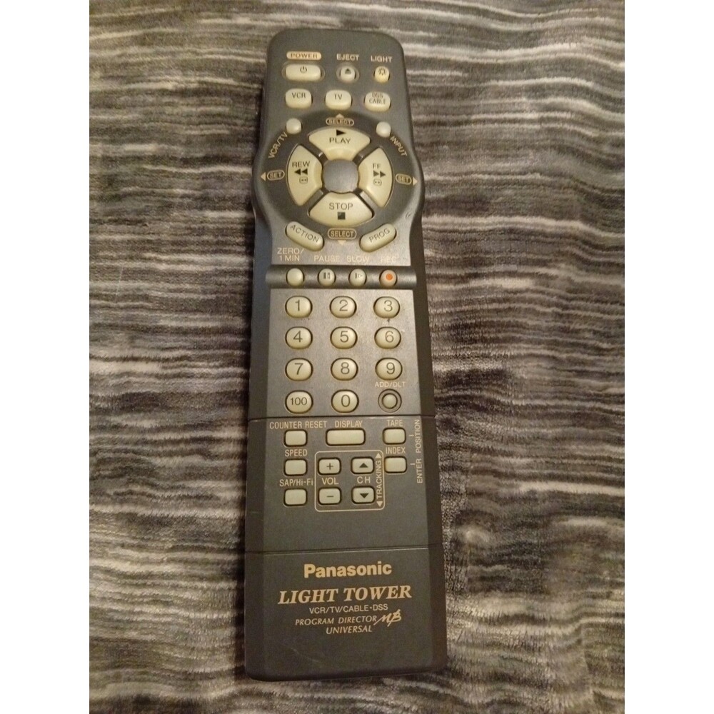 Panasonic Remote Control VSQS1596 VCR VHS Genuine Original OEM